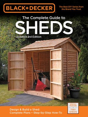 cover image of Black & Decker the Complete Guide to Sheds